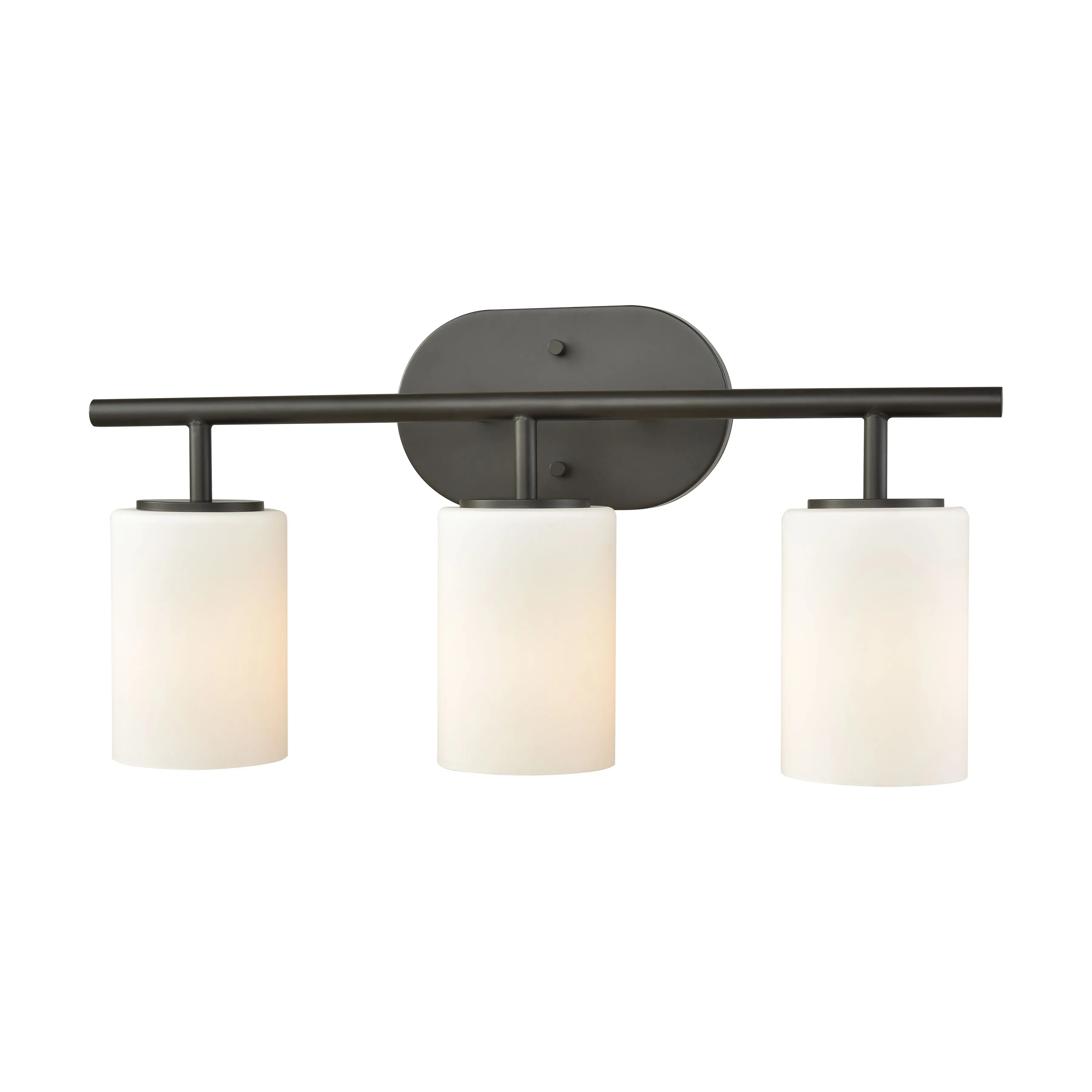 Pemlico 20'' Wide 3-Light Bronze Vanity Light