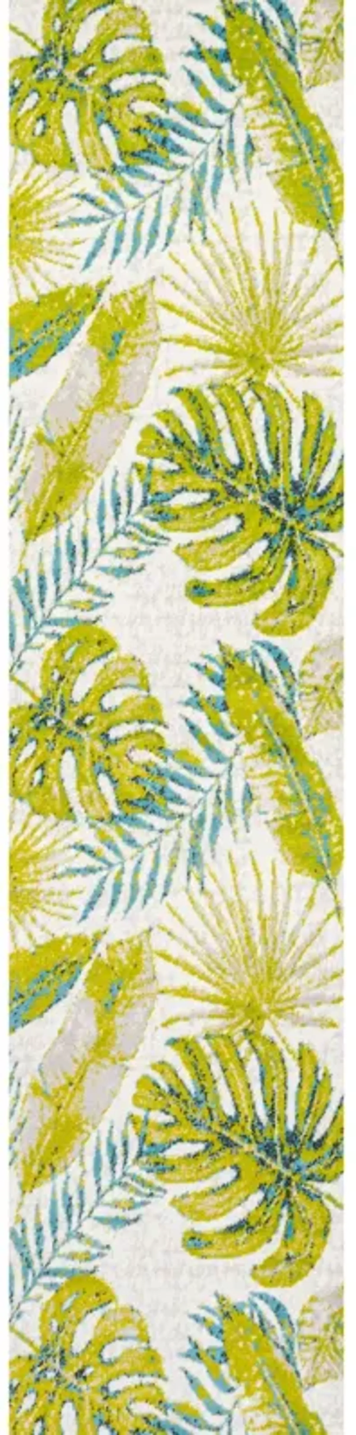 Monstera Tropical Leaves Area Rug