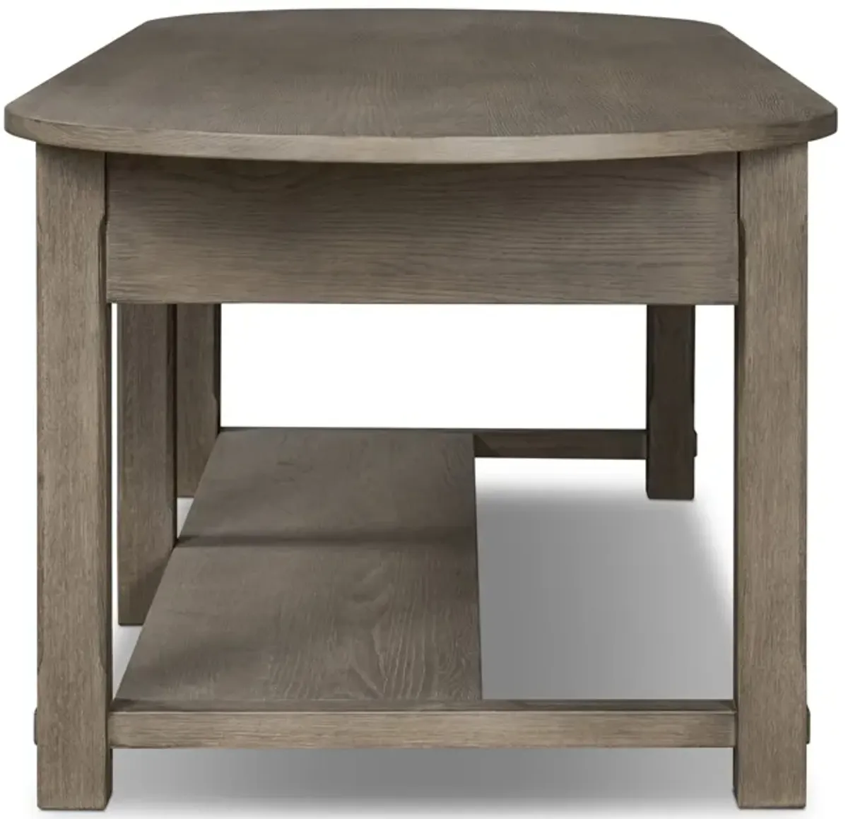 Elise Weathered Hazel Oak Kitchen Island