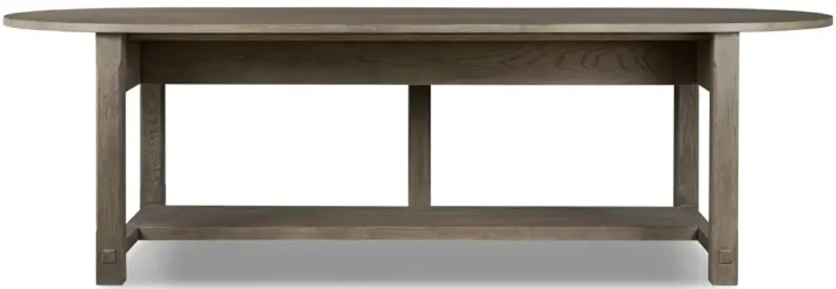 Elise Weathered Hazel Oak Kitchen Island