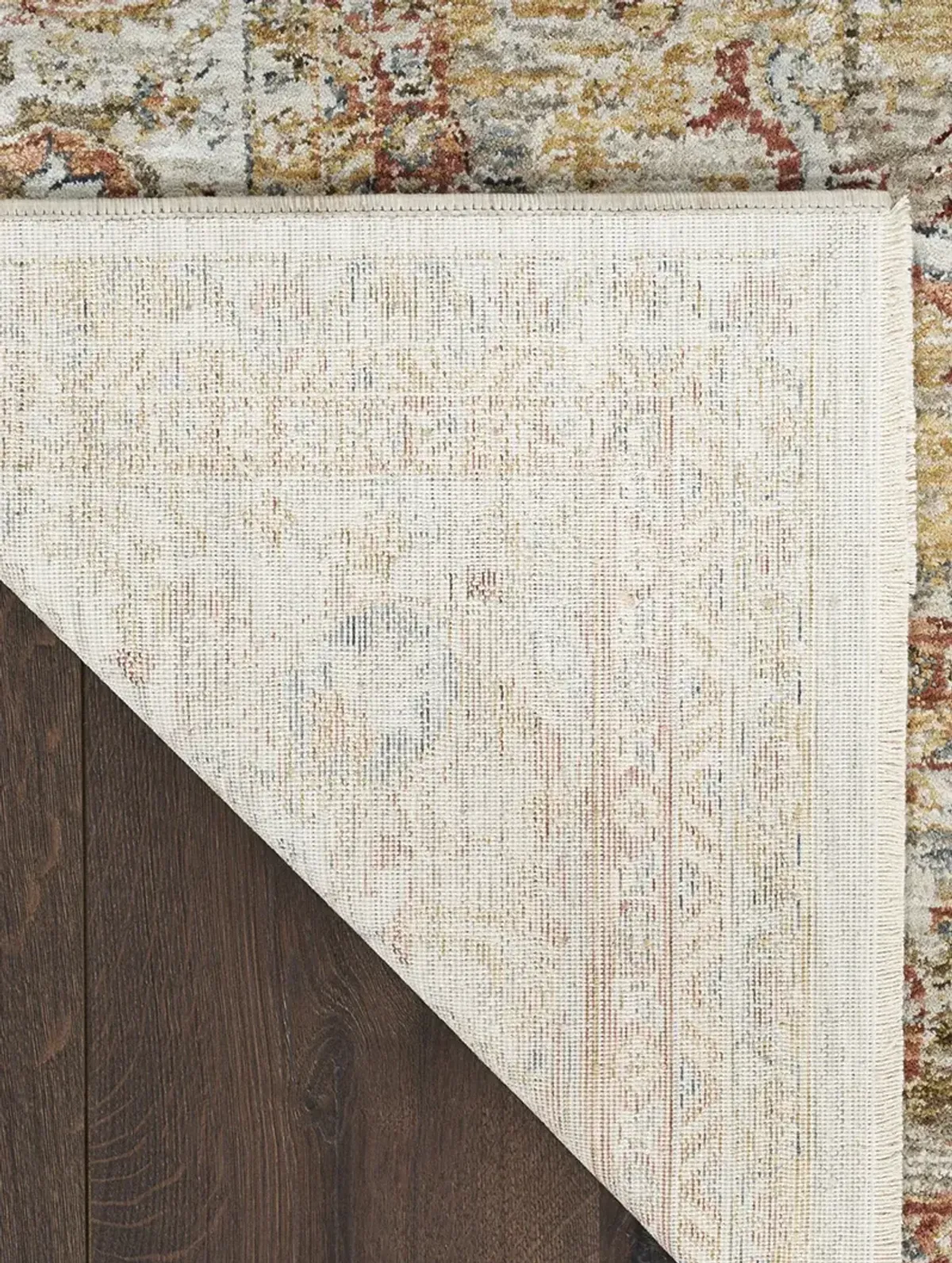 Sahar SHR06 Ivory/Rust 2'3" x 10'2" Rug