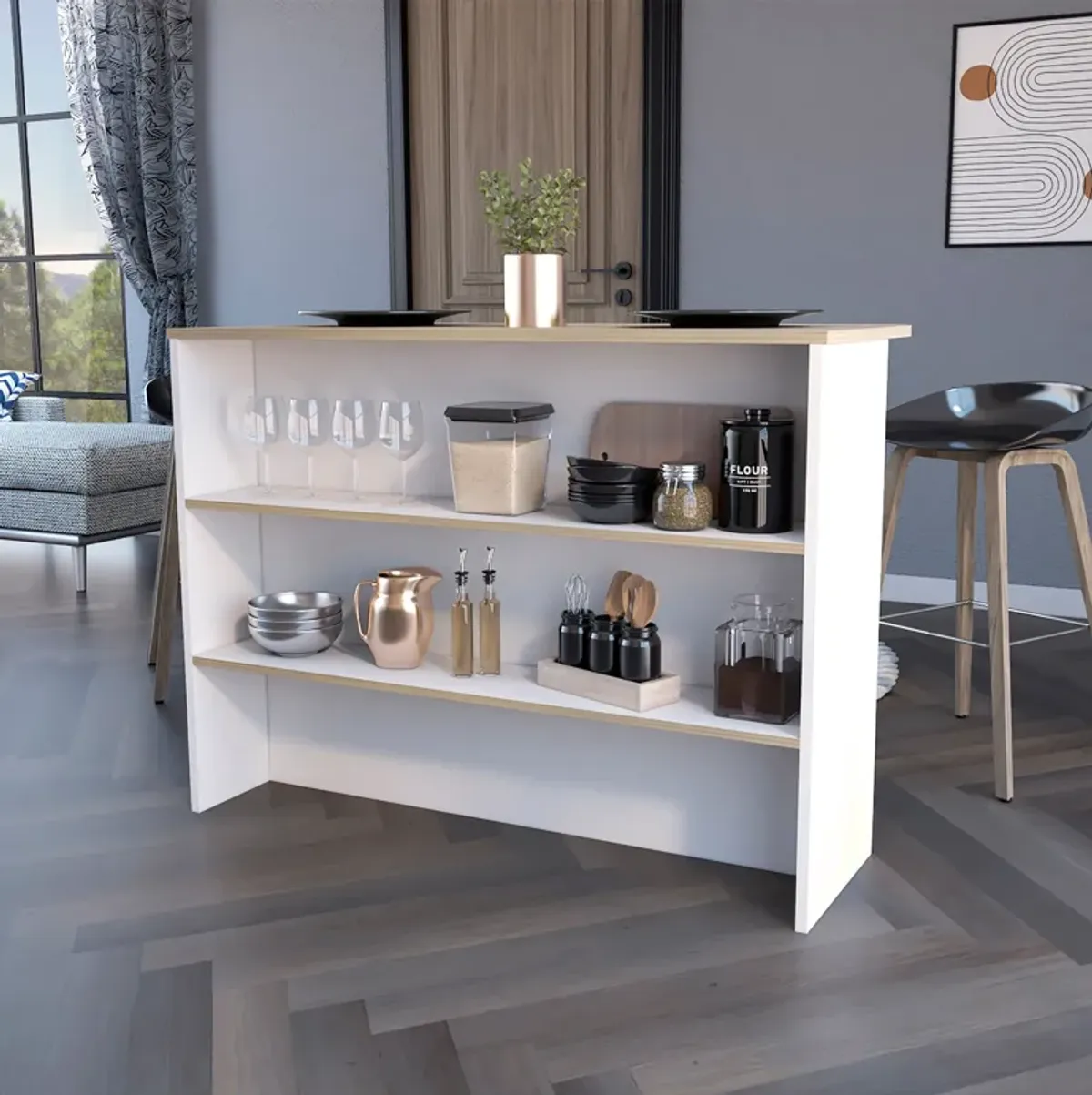 Crete Kitchen Island