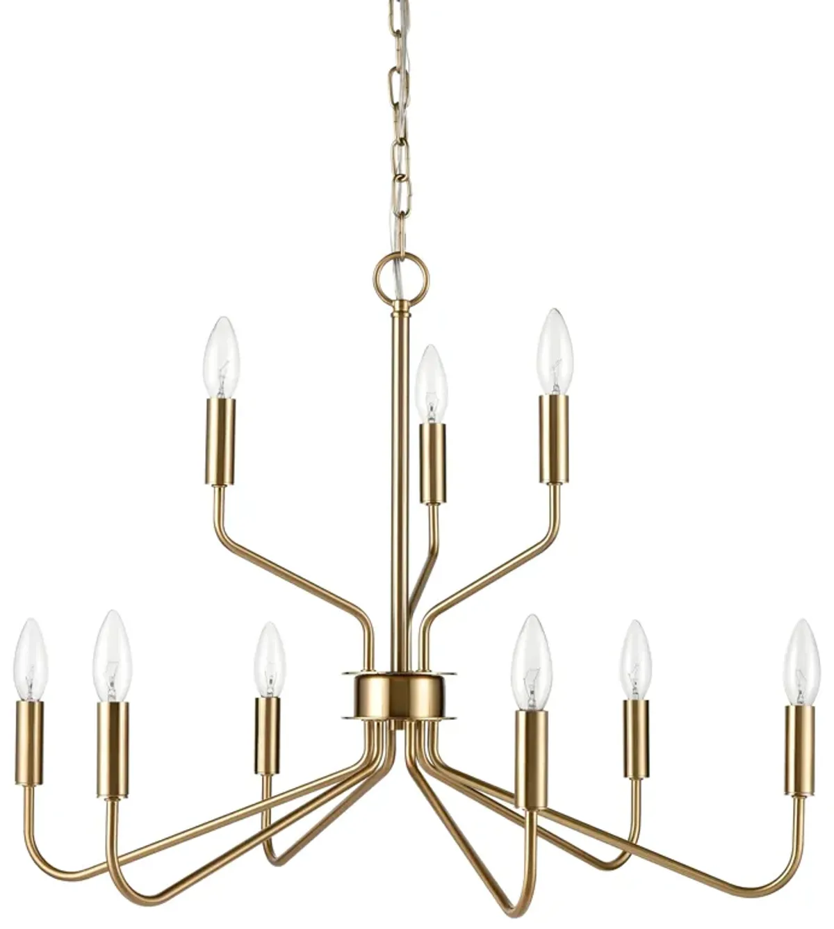 Genista 28'' Wide 9-Light Chandelier