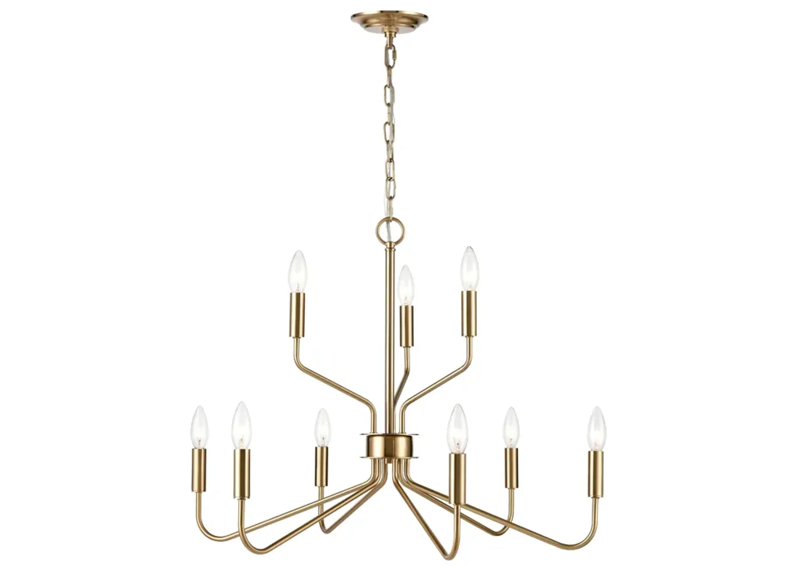 Genista 28'' Wide 9-Light Chandelier