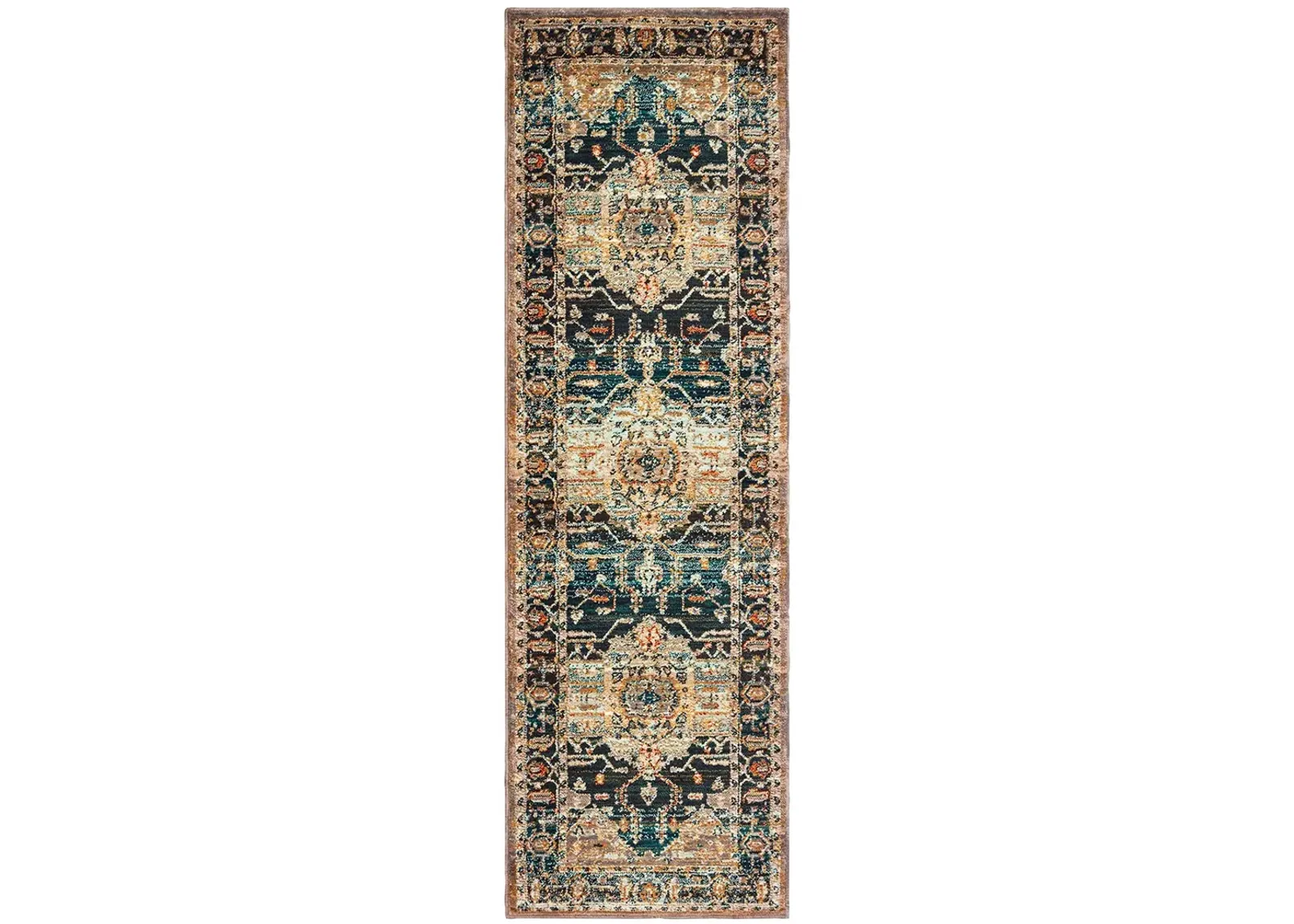 Sedona 2'3" x 7'6" Blue Rug