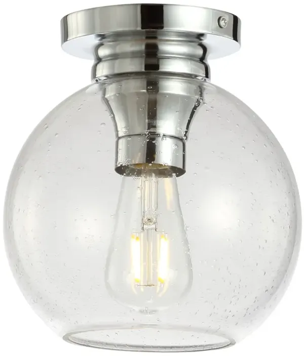 Atlas Metal/Glass LED Flush Mount