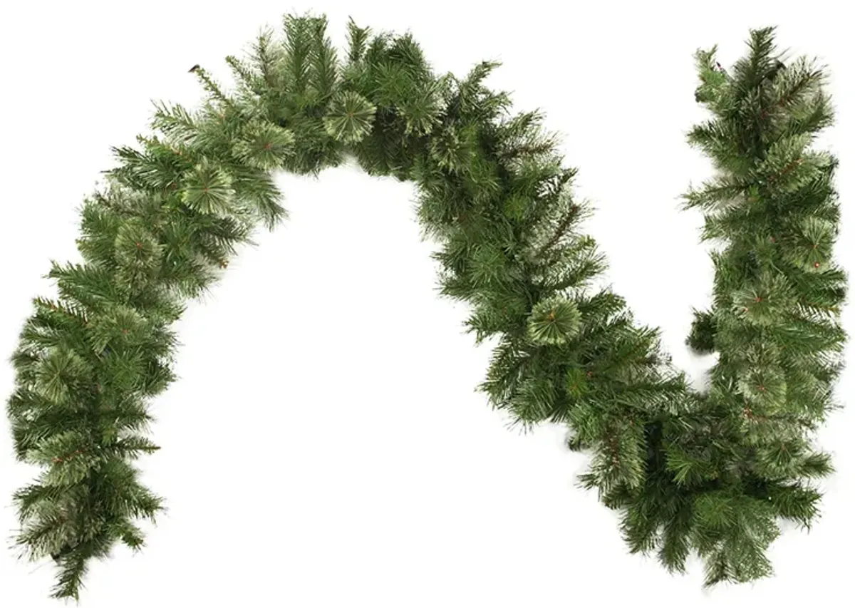 50' x 14" Kingston Cashmere Mixed Pine Commercial Artificial Christmas Garland  Unlit