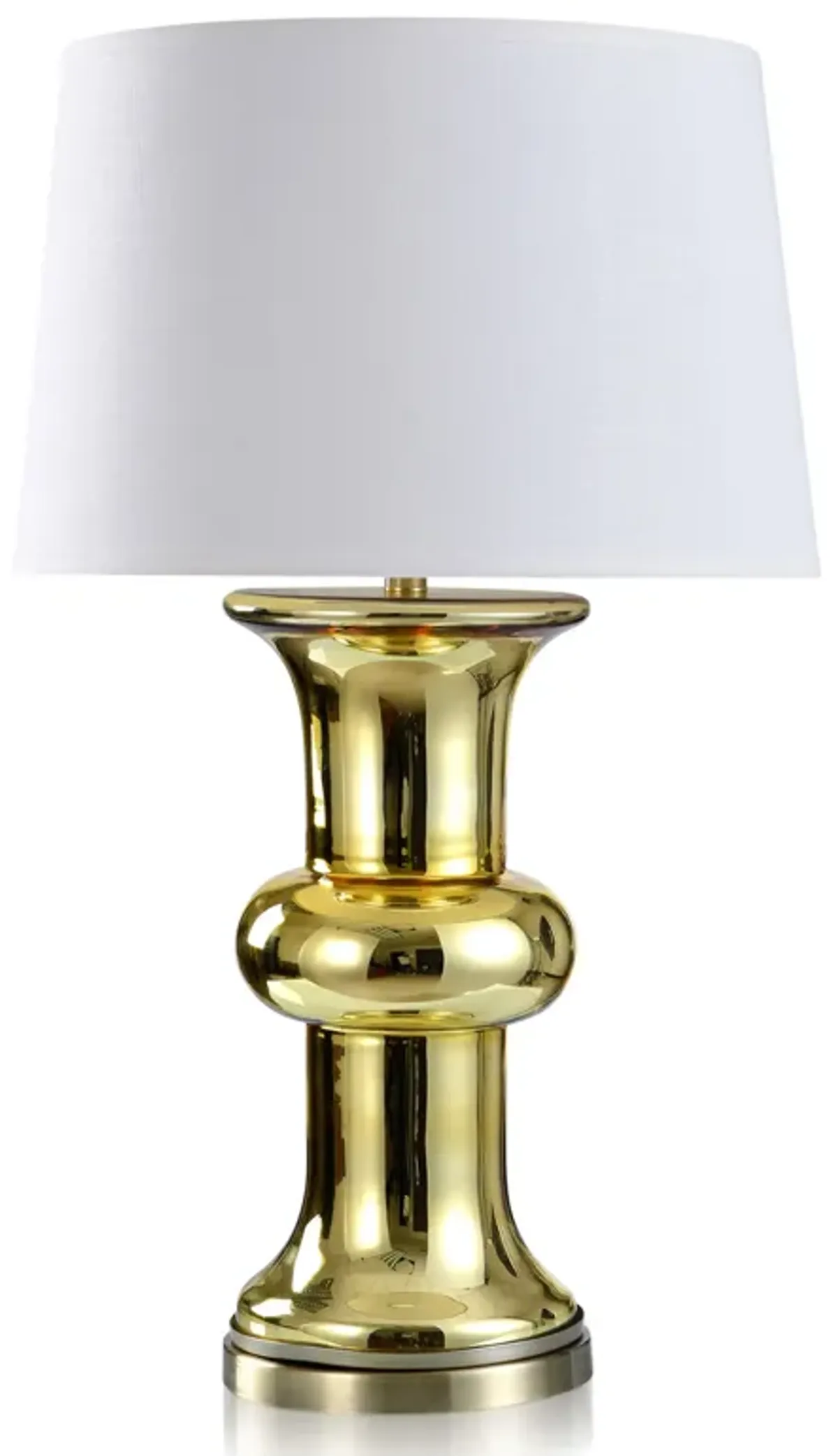 Gold Glass Lamp