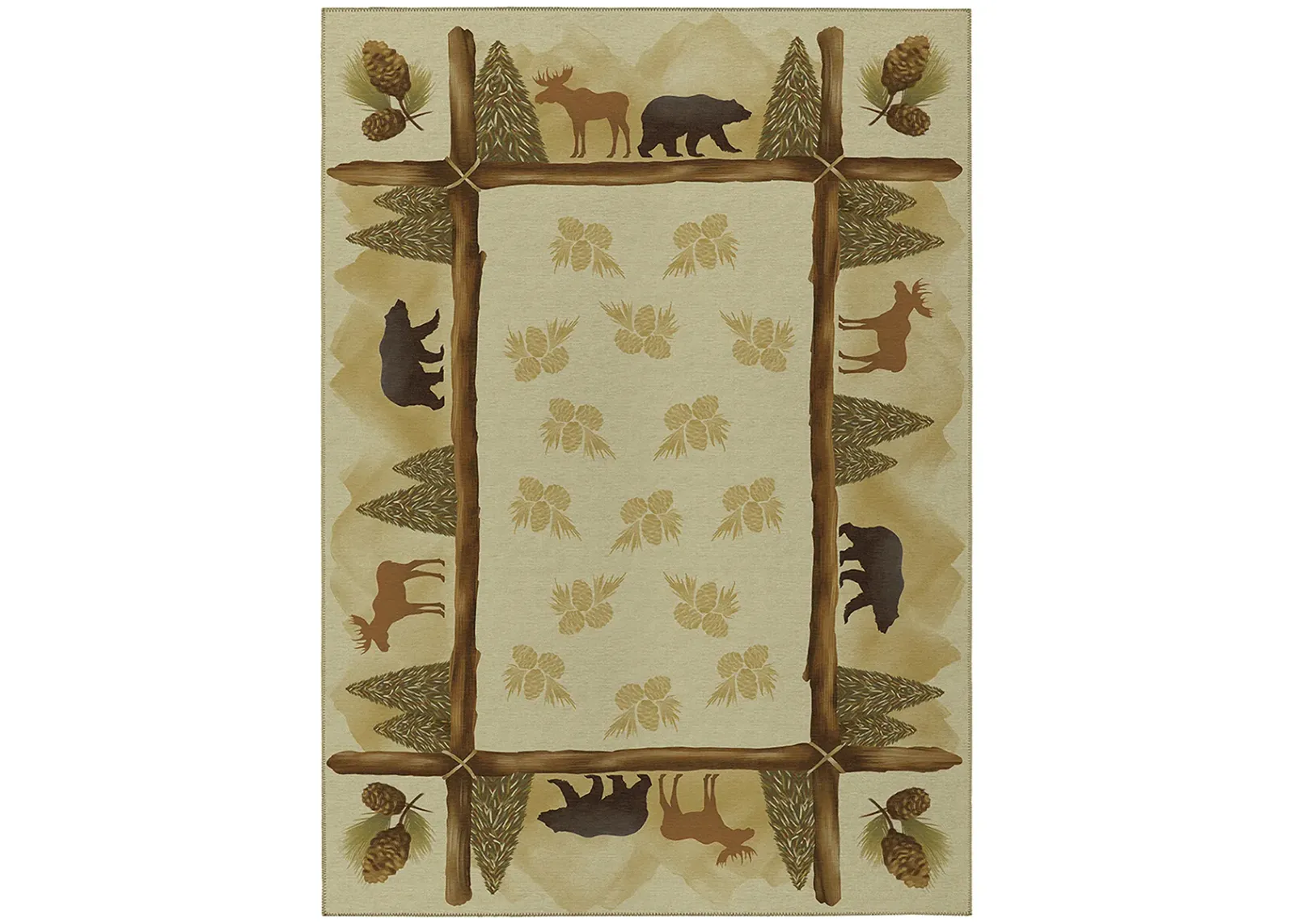 Excursion EX2 Beige 8' x 10' Rug