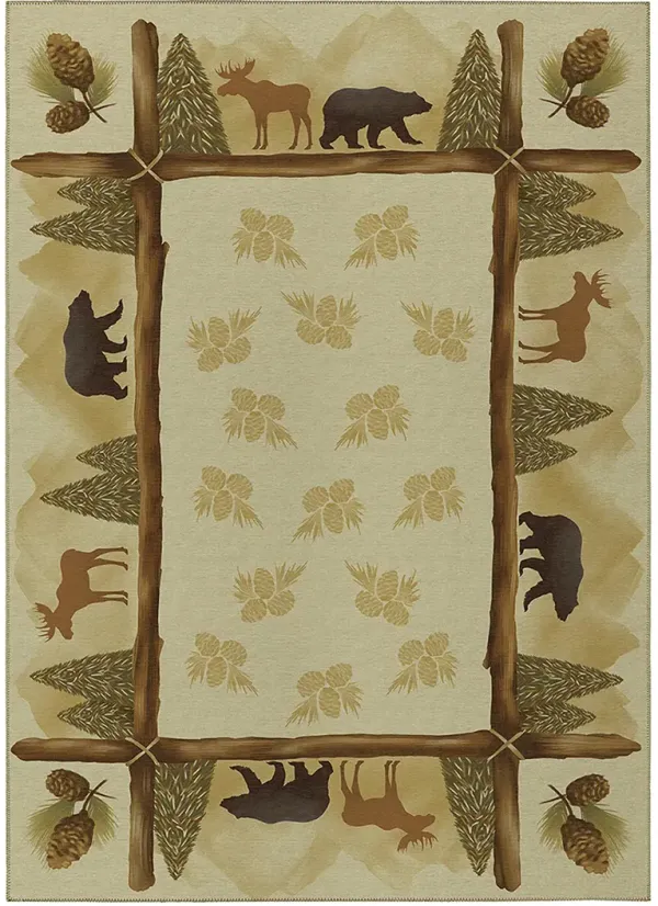 Excursion EX2 Beige 8' x 10' Rug