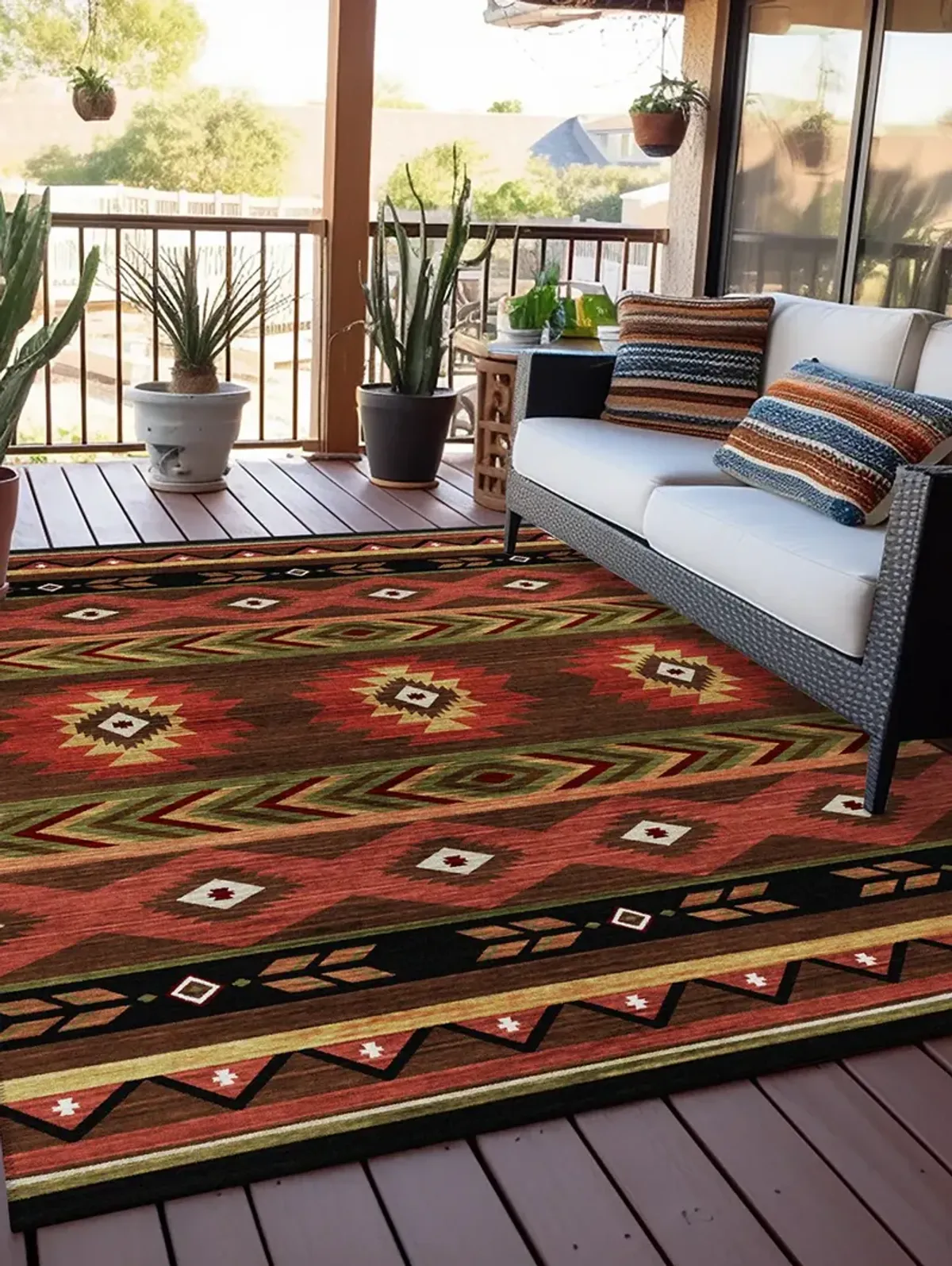 Phoenix PH3 Chocolate 3' x 5' Rug