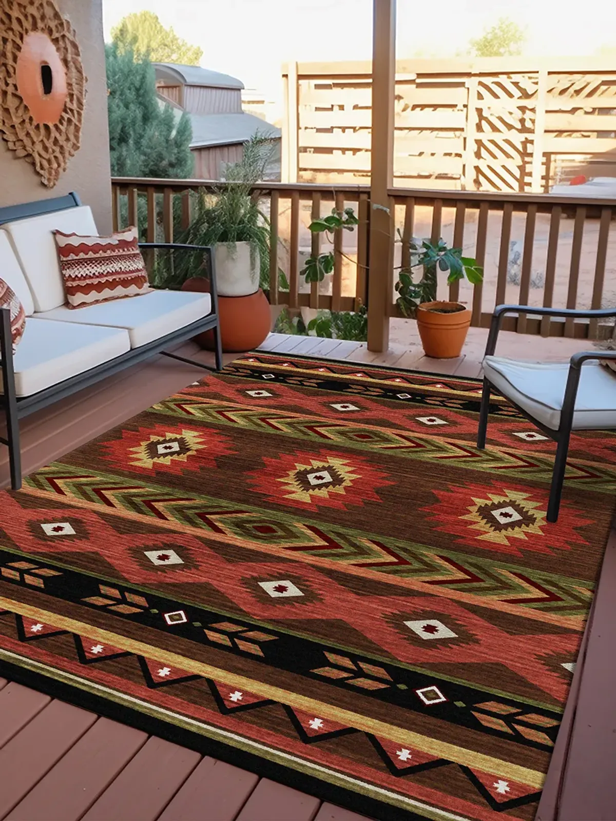 Phoenix PH3 Chocolate 3' x 5' Rug