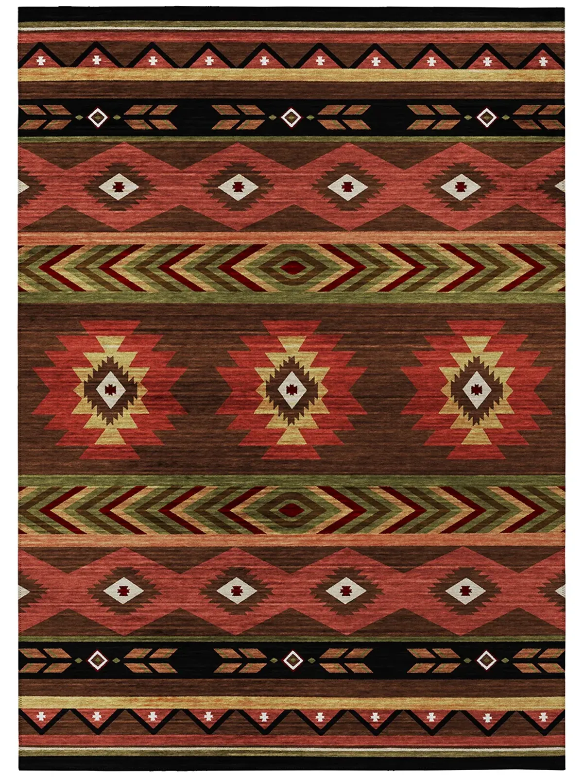 Phoenix PH3 Chocolate 3' x 5' Rug