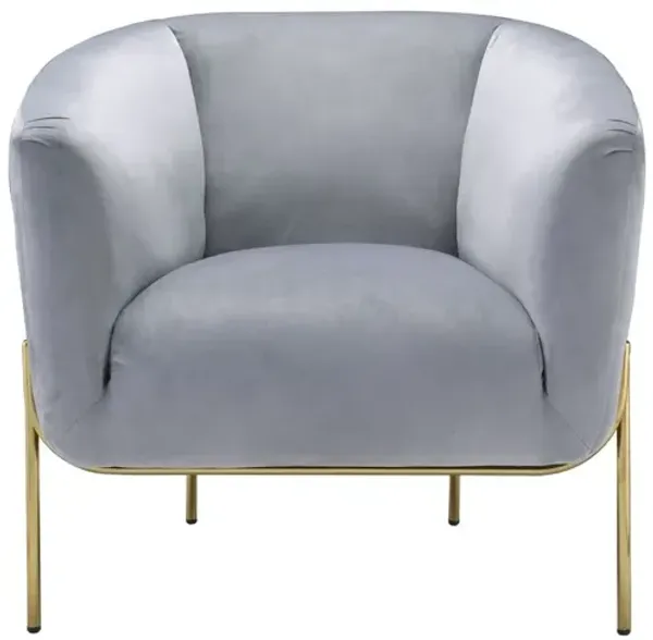 Carlson Accent Chair, Velvet