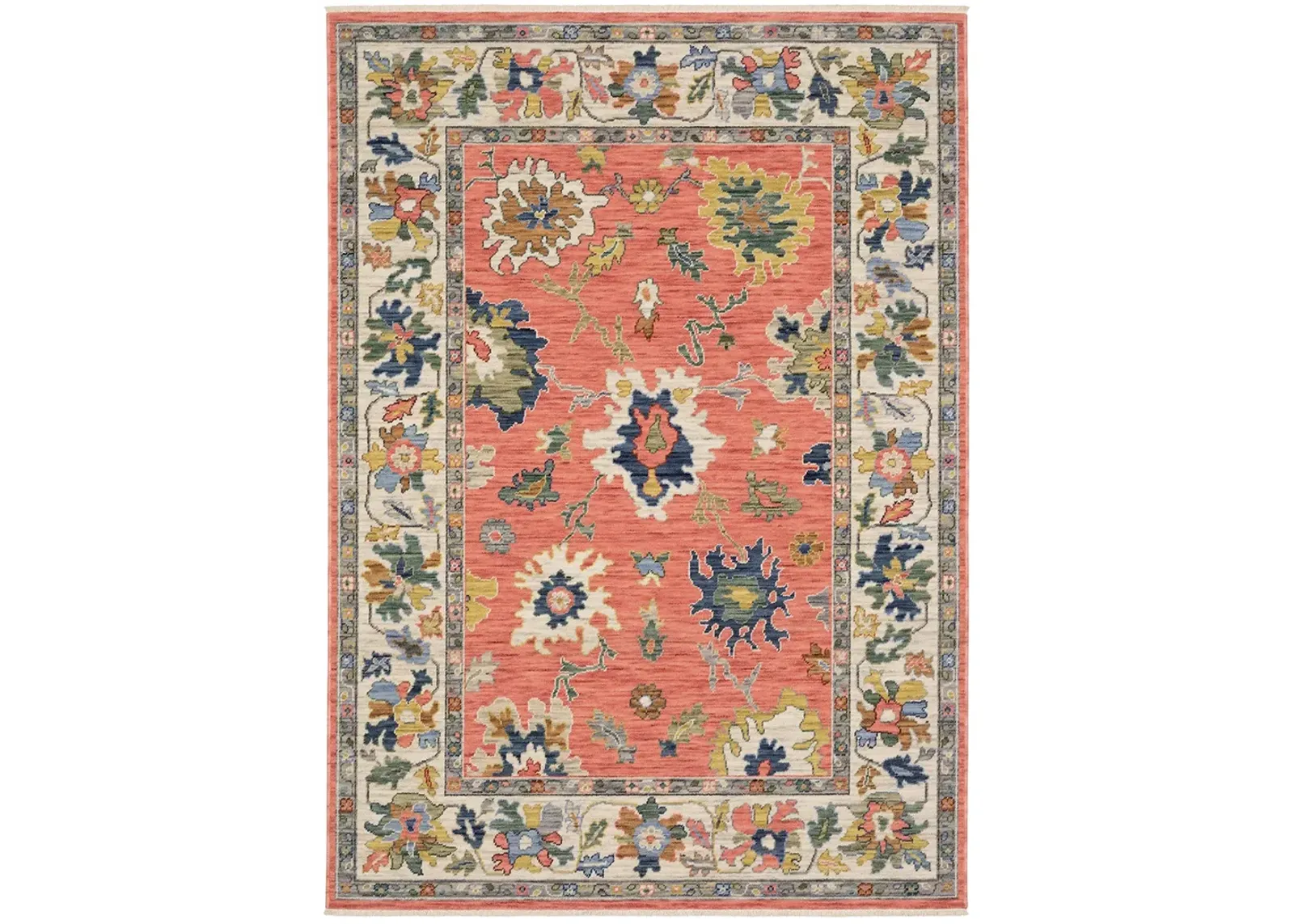 Lucca 9'10" x 12'10" Pink Rug