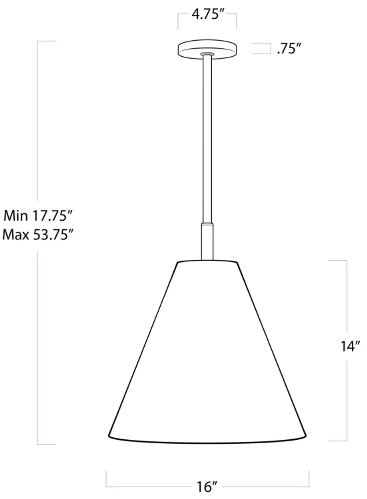 Bluff Outdoor Pendant