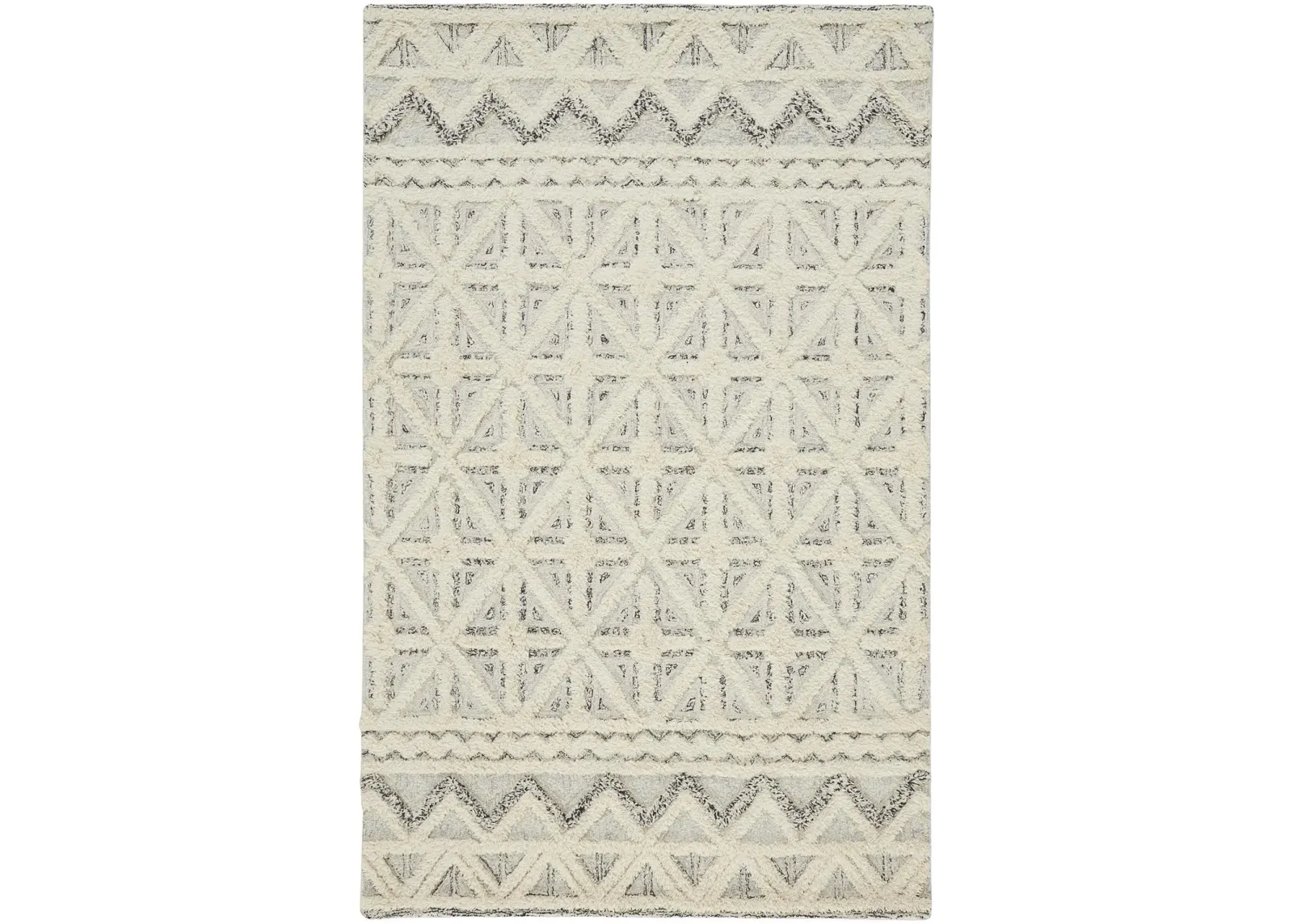 Anica 8007F Ivory/Black 10' x 14' Rug