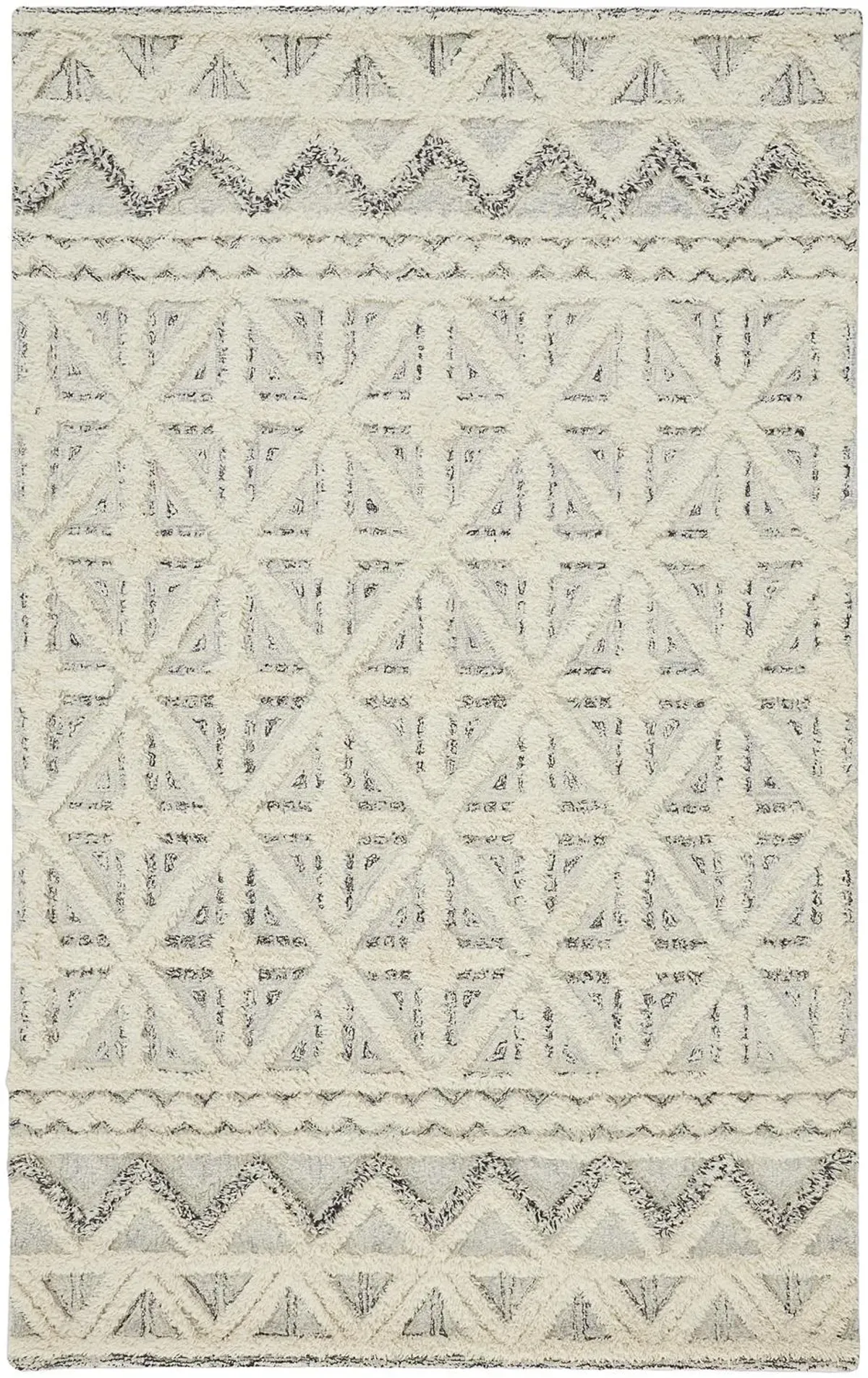 Anica 8007F Ivory/Black 10' x 14' Rug