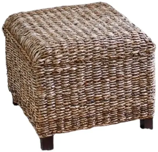 Arizona Abaca Square Cushioned Top Stool