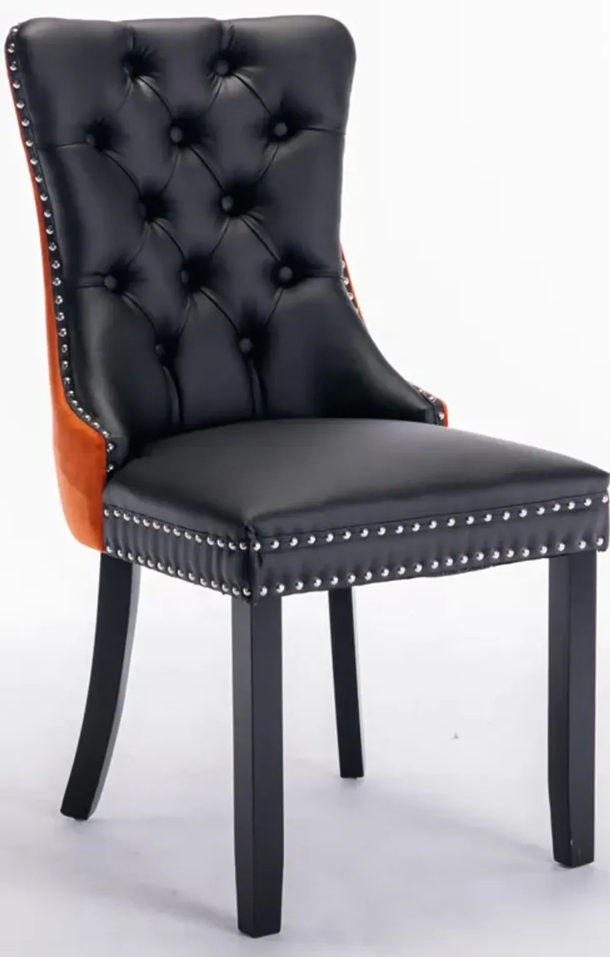 Contemporary Tufted Upholstered Dining Chairs Set