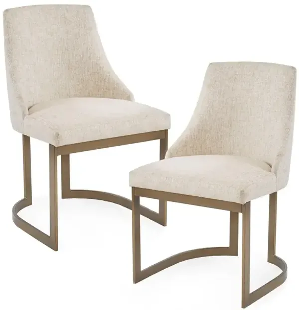 Gracie Mills Dillon Modern Upholstered Dining Chair Set