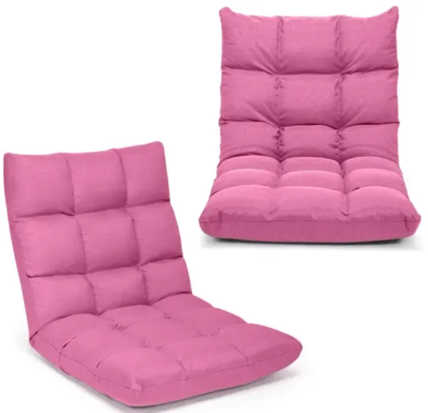 14-Position Adjustable Folding Lazy Gaming Sofa