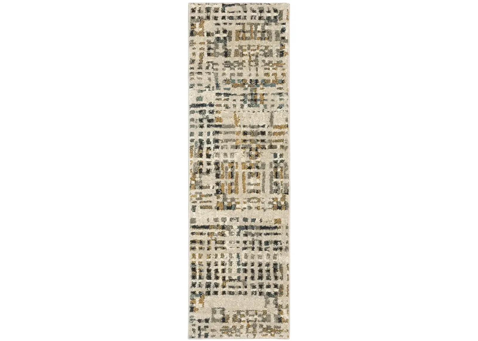 Carson 2'3" x 7'6" Beige Rug