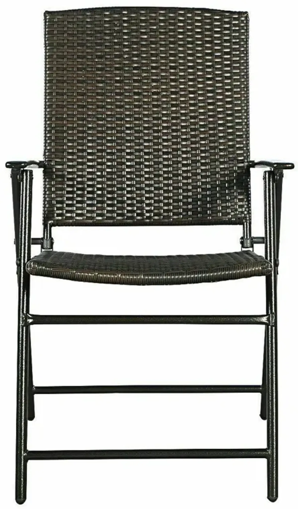 Set of 4 Rattan Folding Chairs