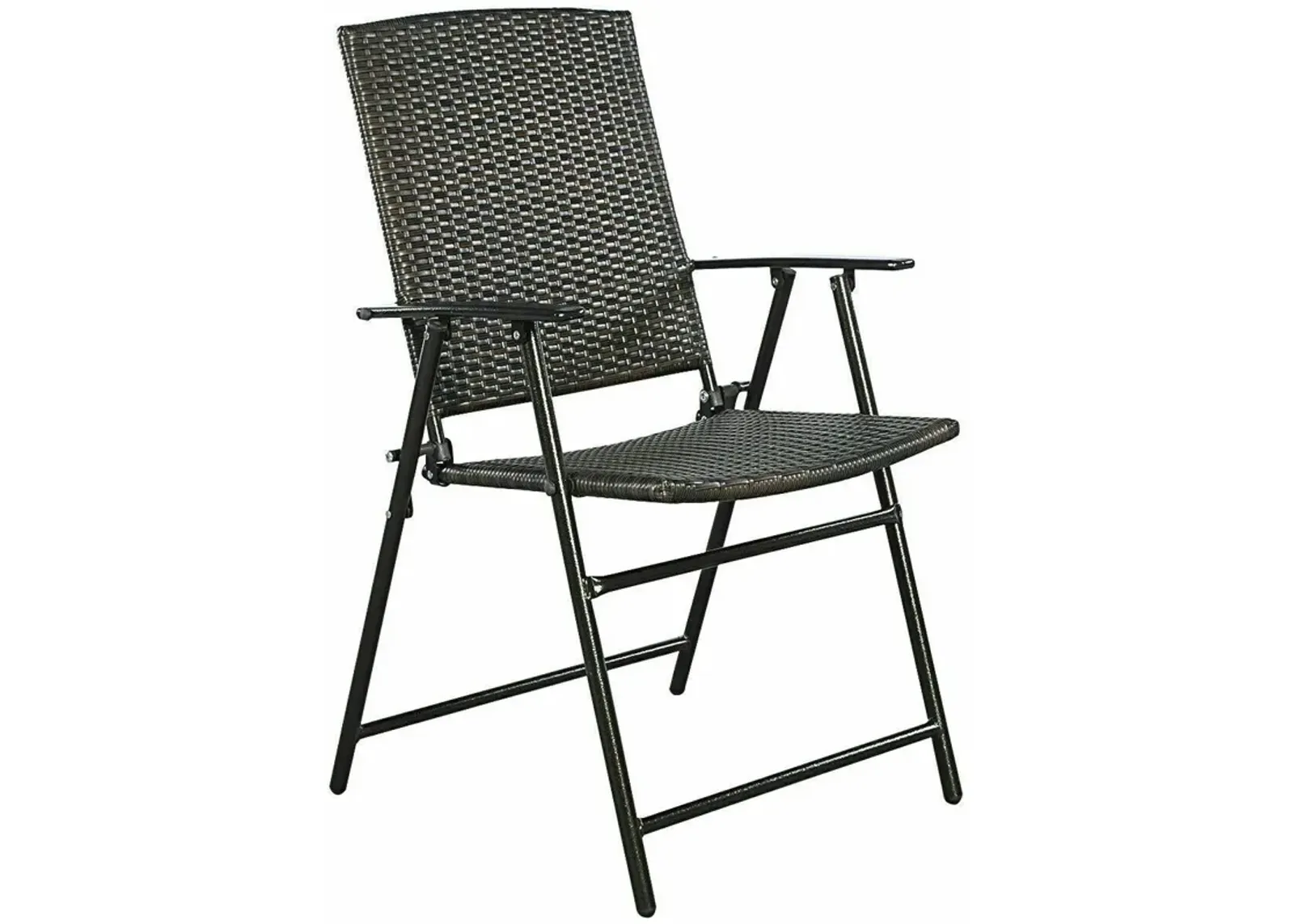 Set of 4 Rattan Folding Chairs