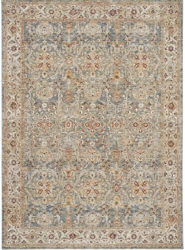 Sahar SHR03 Blue 9'3" x 12'7" Rug