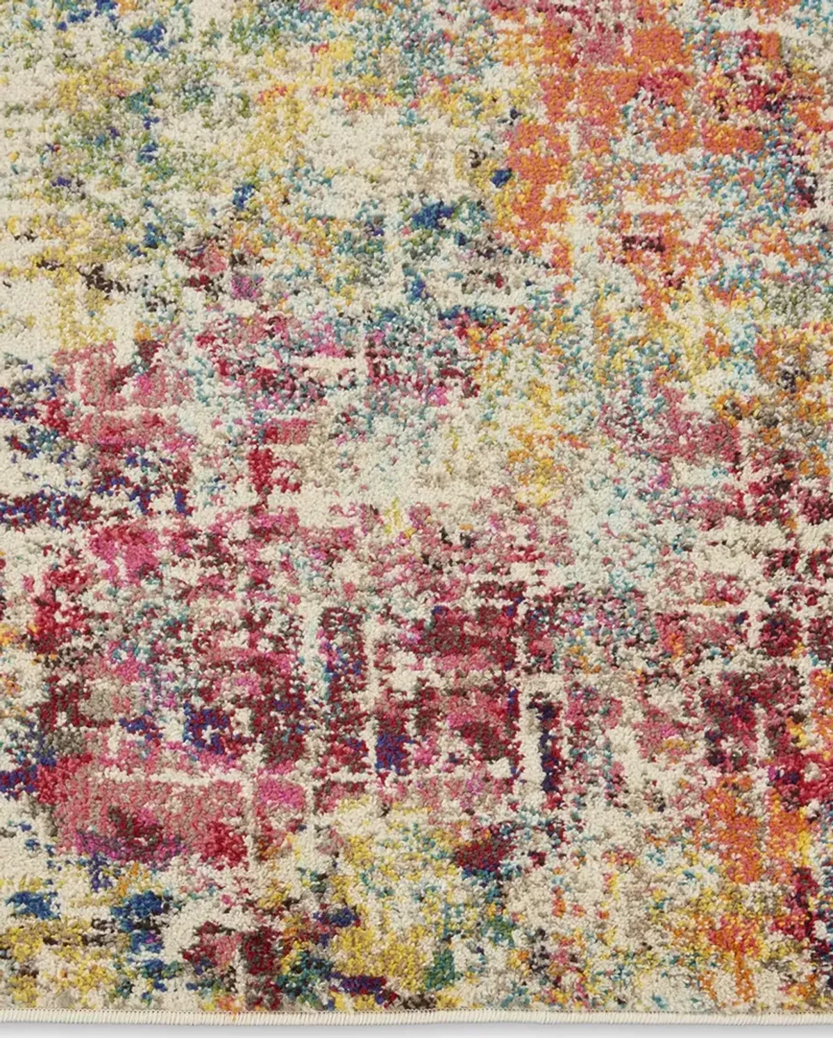 Celestial CES13 Pink/Multicolor 2'2" x 3'9" Rug