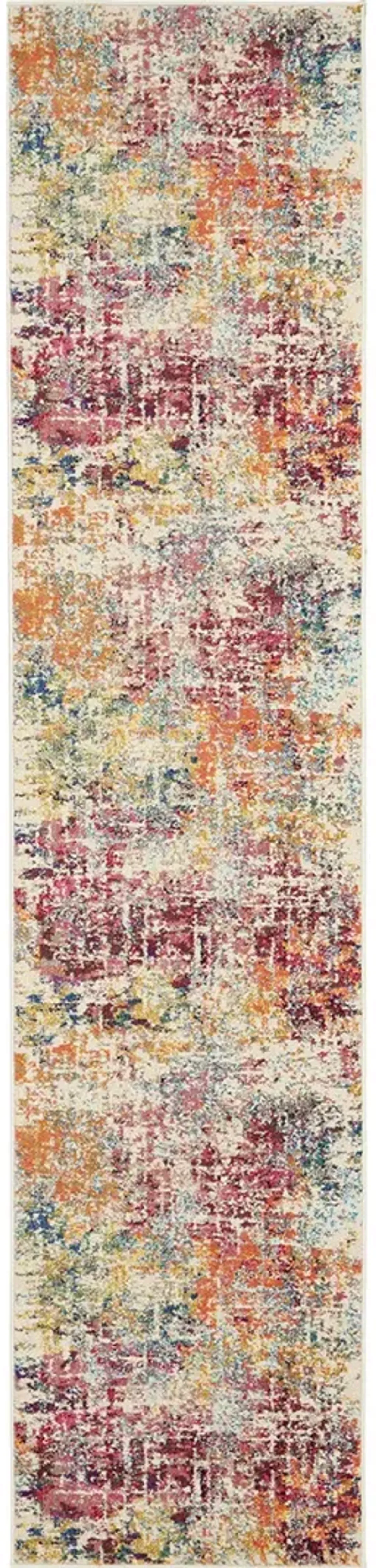 Celestial CES13 Pink/Multicolor 2'2" x 3'9" Rug