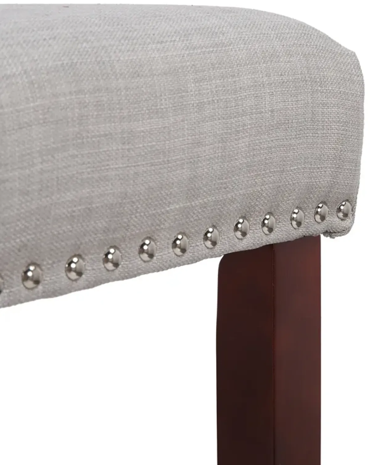 WestinTrends 24" Upholstered Saddle Seat Counter Stool