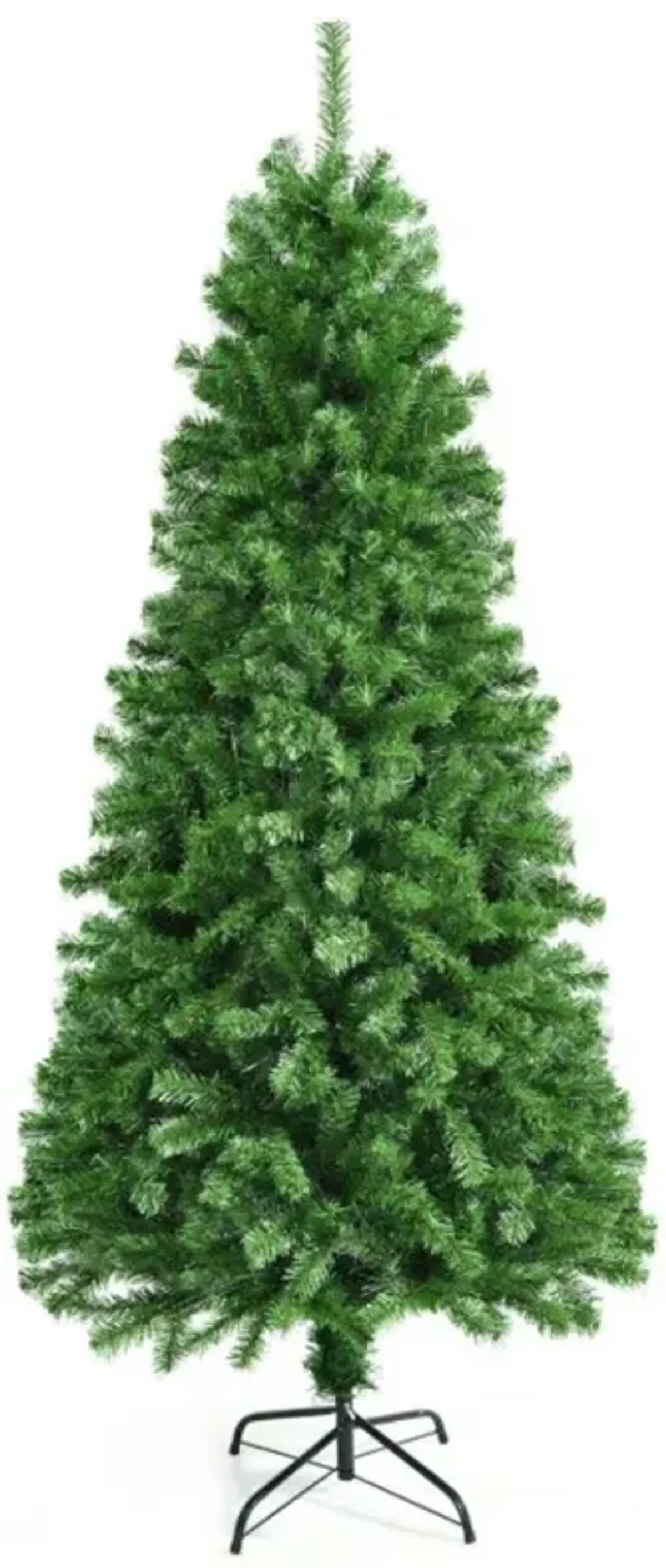 Pre-lit Multi-Colored Fiber Optic Spruce Artificial Christmas Tree