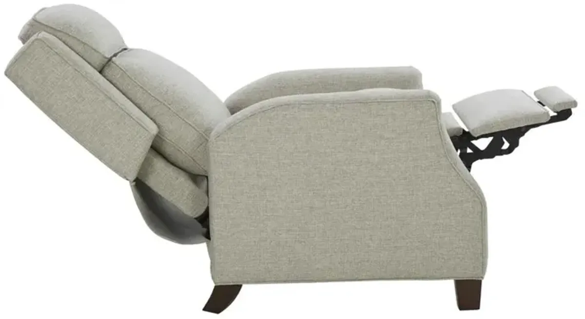 Barcalounger Nixon Recliner, Linen Gray / Fabric