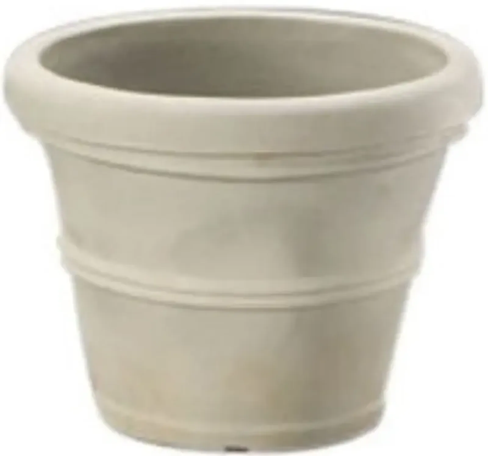 QuikFurn 12-inch Diameter Poly Resin Round Planter