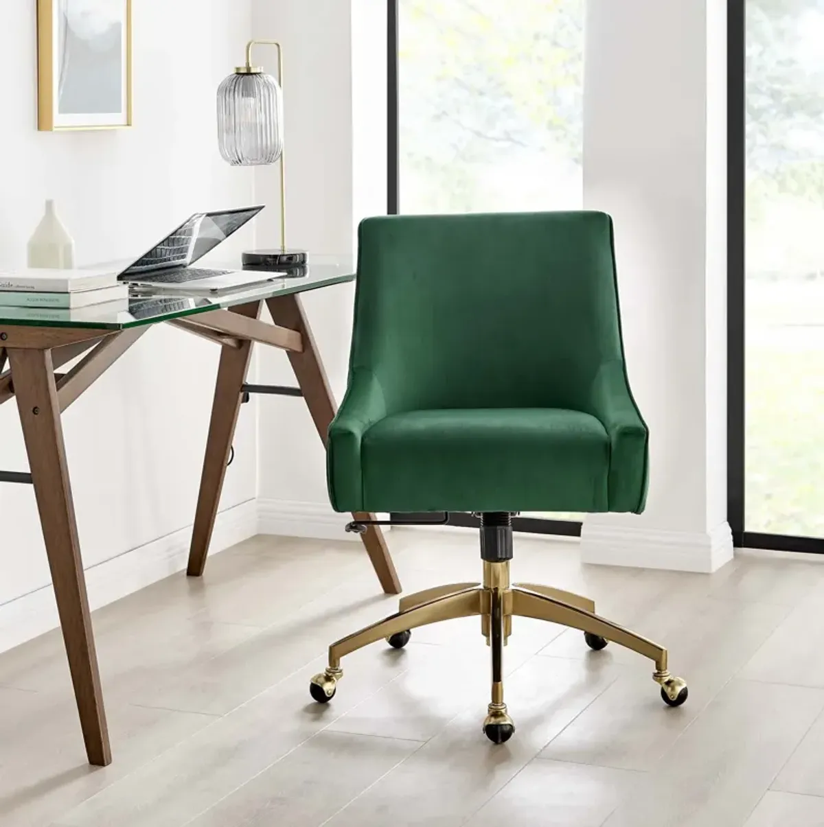 Modway Furniture - Discern Performance Velvet Office Chair