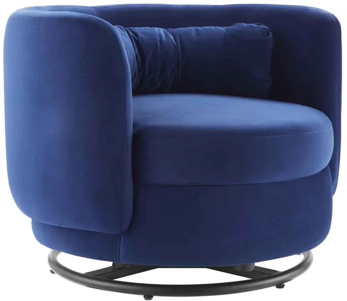 Relish Performance Velvet Swivel Chair