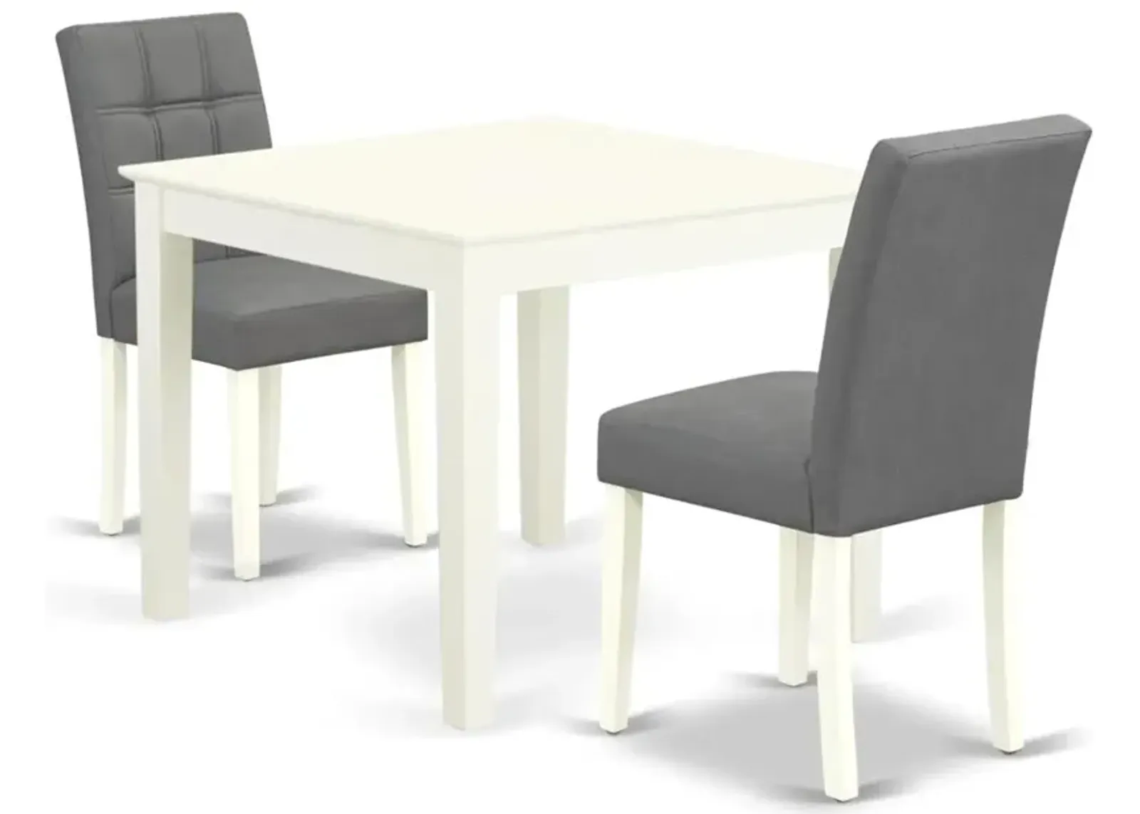 3 Piece Dinner Table Set consists A Dining Kitchen Table