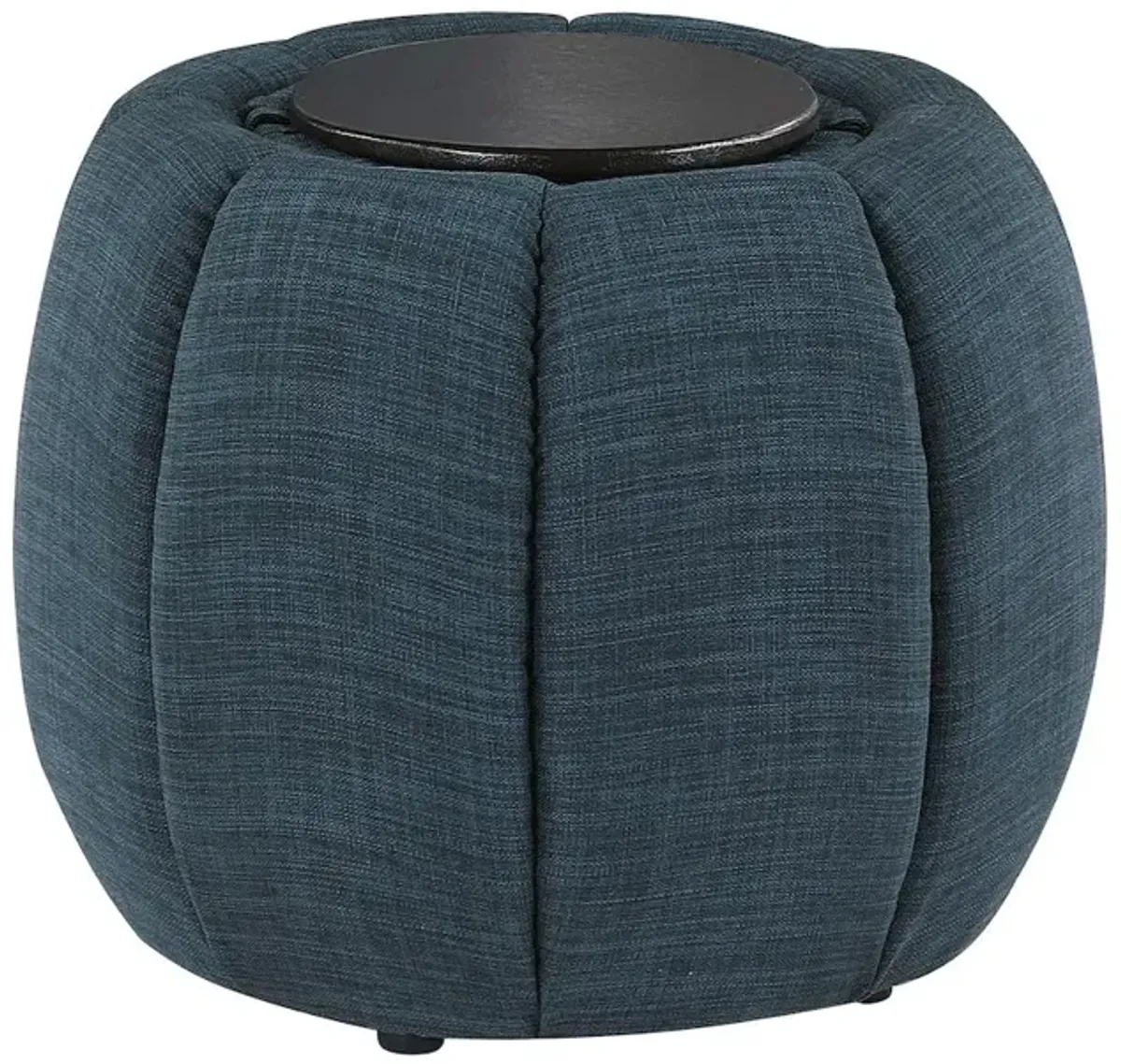 Convenience Concepts Designs4Comfort Daisy Storage Ottoman with Reversible Tray Lid