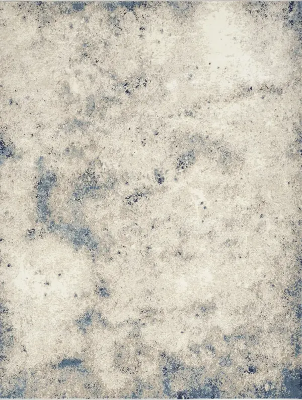 CK022 Infinity IFN05 Ivory/Gray/Blue 7'10" x 9'10" Rug