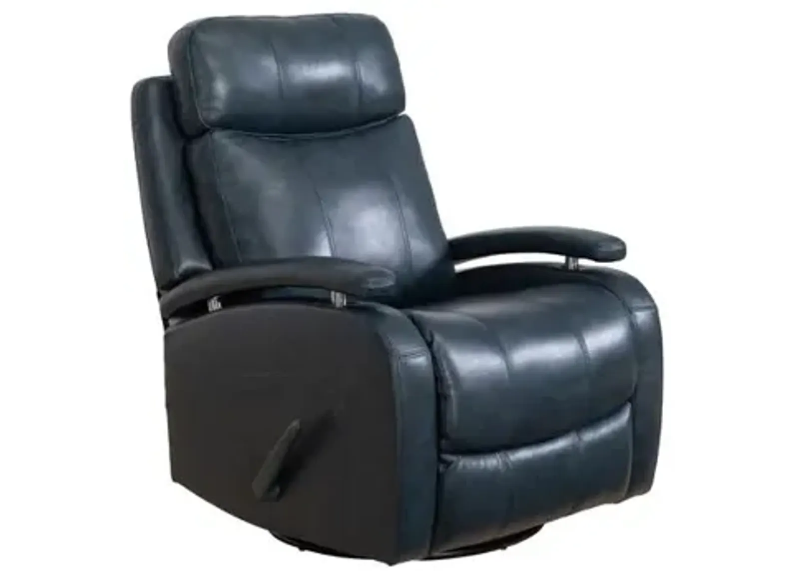 Barcalounger 8-3610 Duffy Swivel Glider Recliner, Sapphire Blue