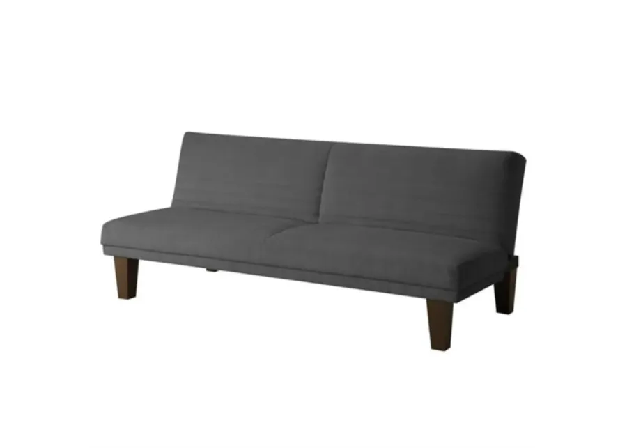 Hivvago Modern Upholstered Microfiber Adjustable Futon Sleeper Sofa