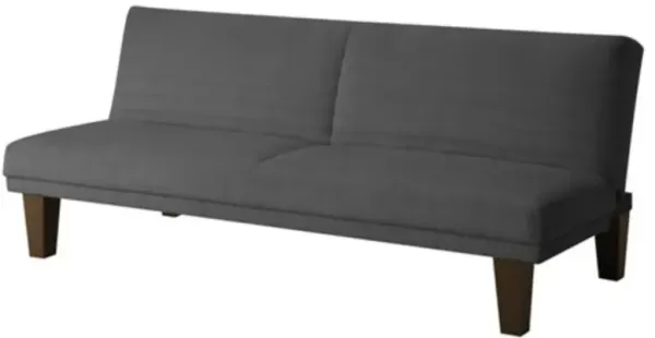 Hivvago Modern Upholstered Microfiber Adjustable Futon Sleeper Sofa