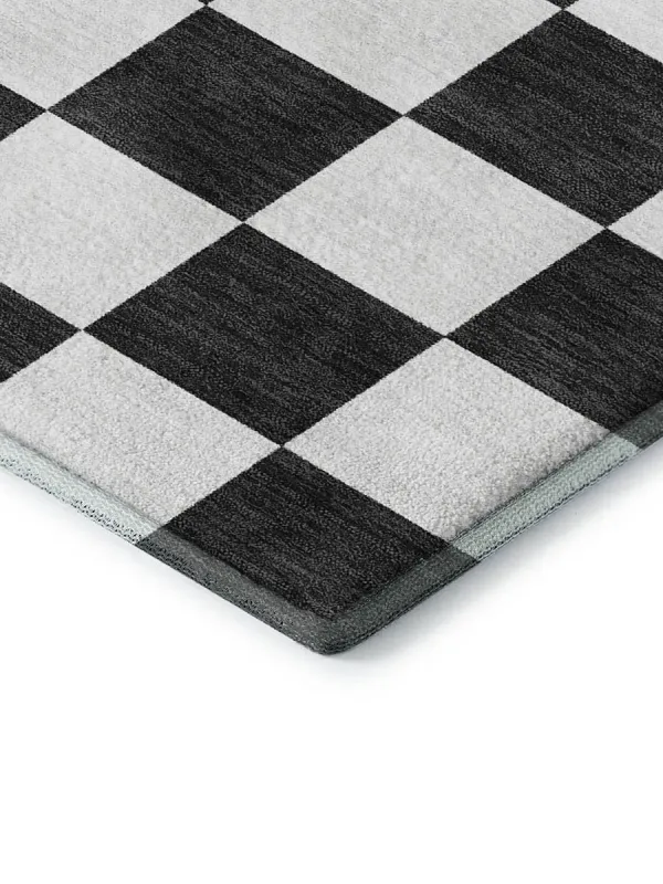 The Reserve TR7 Black 3' x 5' Rug