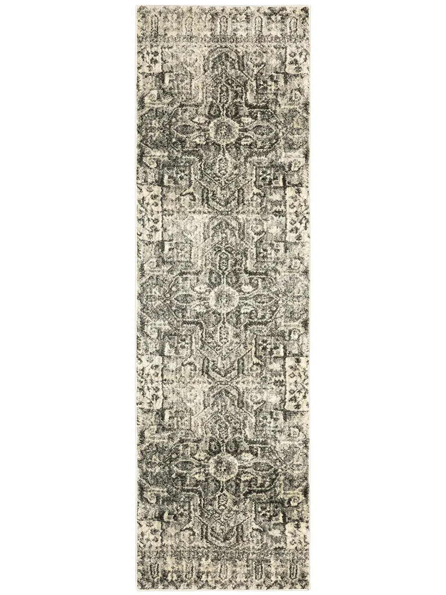 Florence 2'3" x 7'6" Char Rug