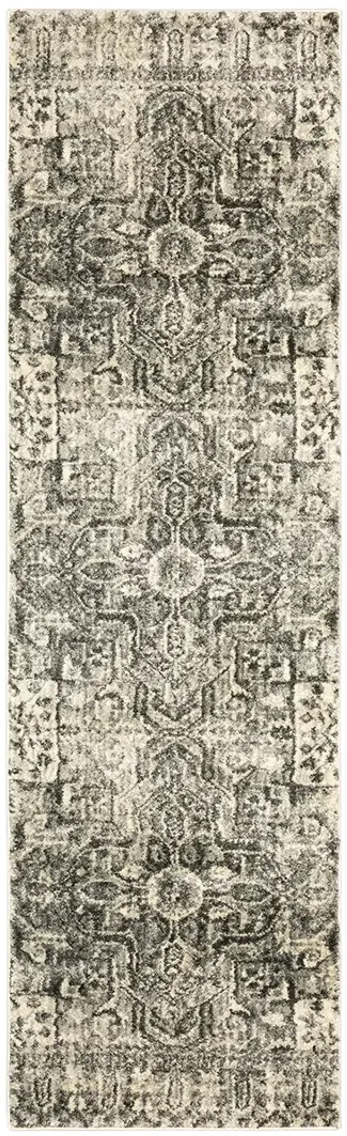 Florence 2'3" x 7'6" Char Rug