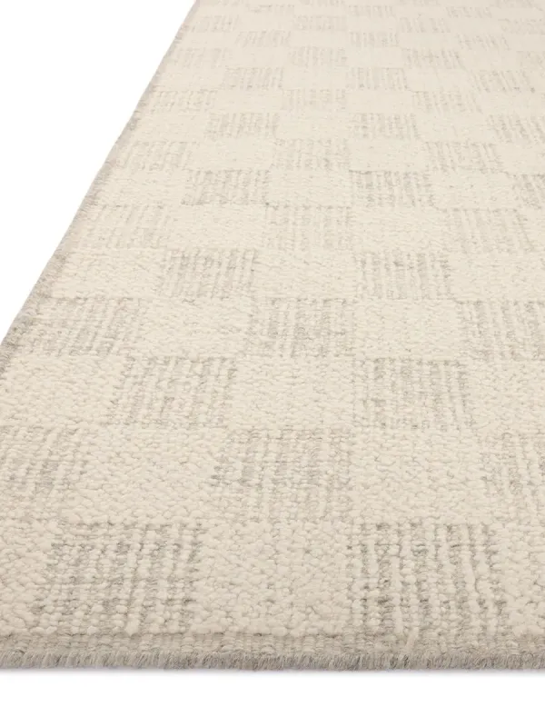 Knox KNX01 Ivory/Silver 2'x3' Rug