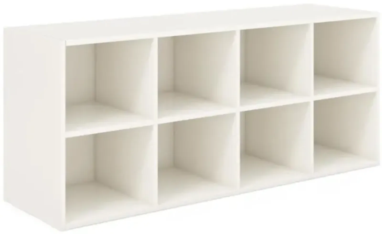 Hivvago 8 Cubbies Shoe Organizer with 500 LBS Weight Capacity