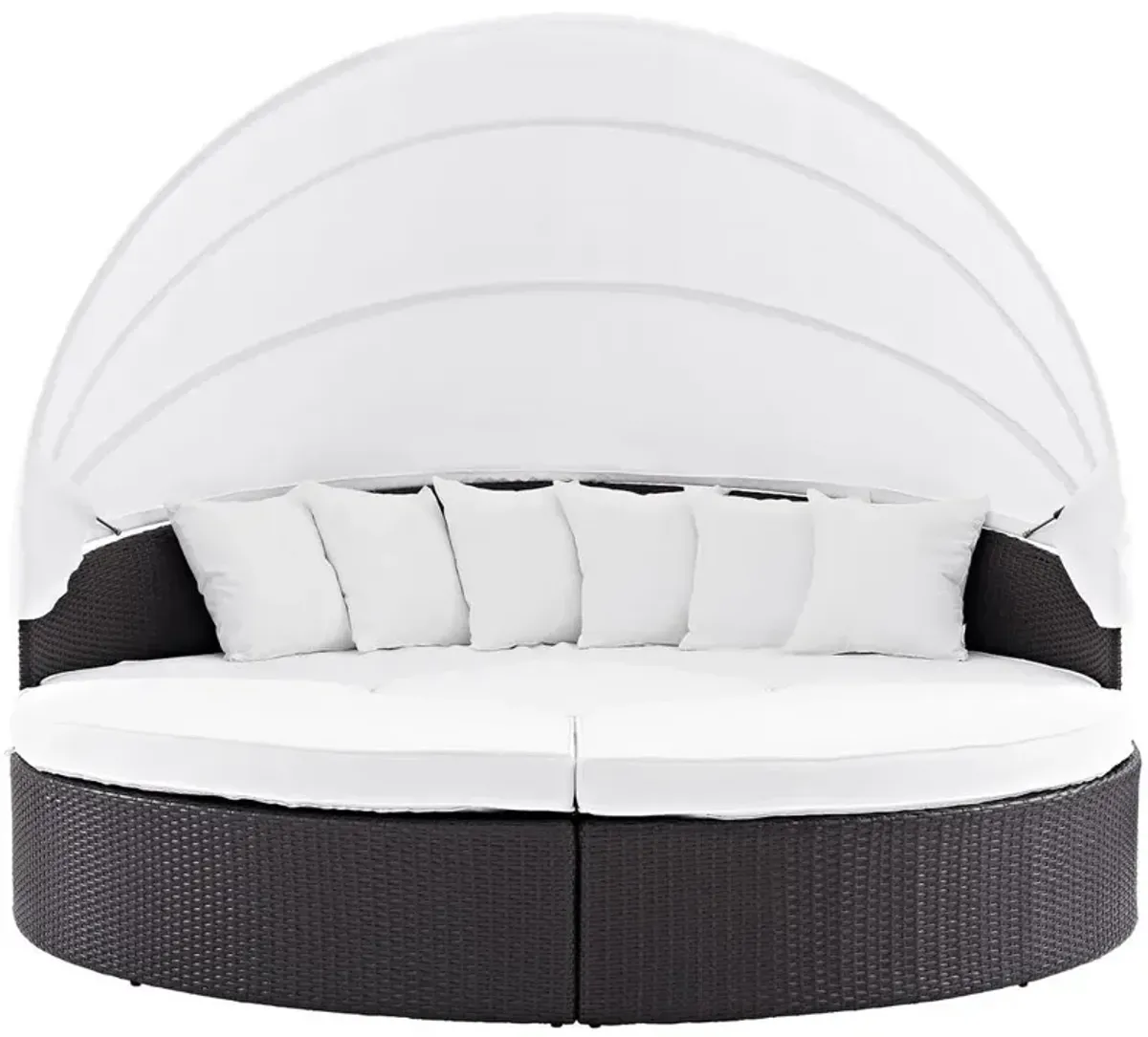 Modway Quest Canopy Outdoor Patio Daybed